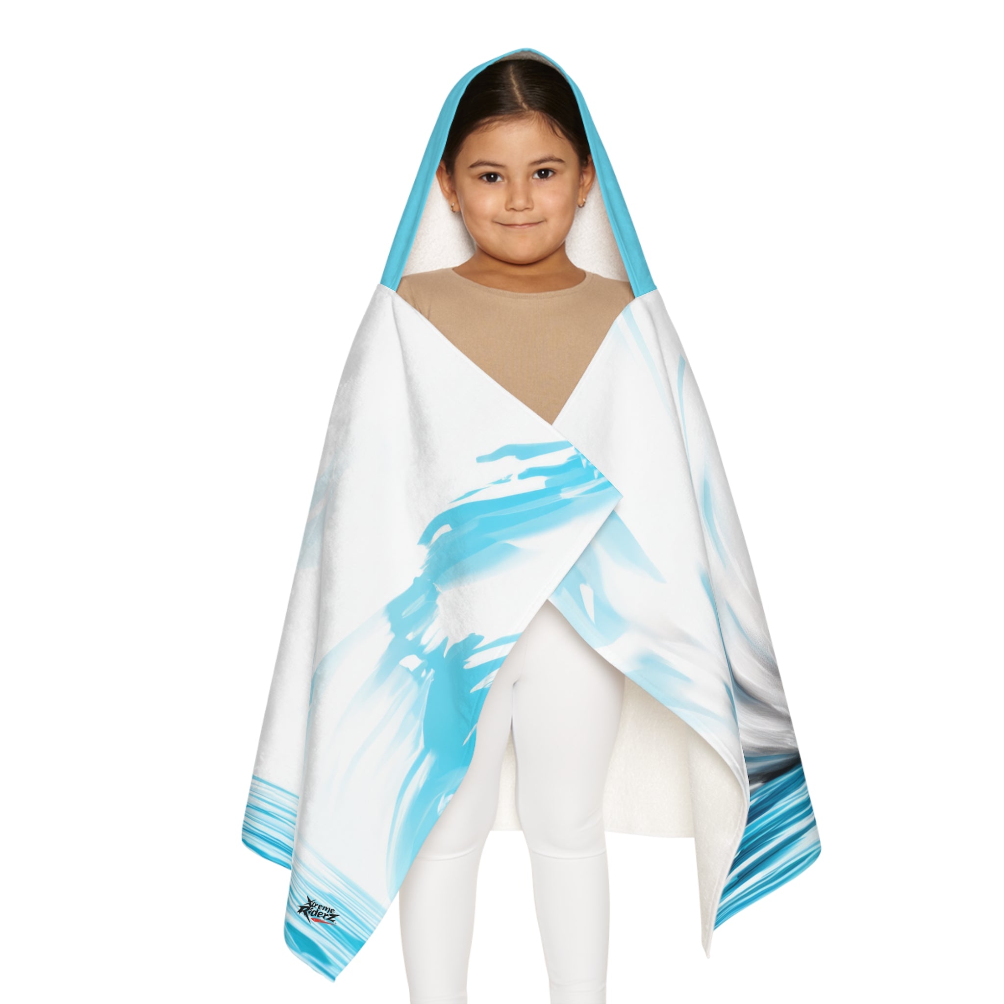 Bear on Jet Ski- Xtreme Kidz- Youth Hooded Towel